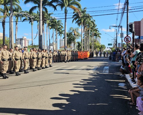 Patos de Minas celebra a independência do Brasil solenidade cívica