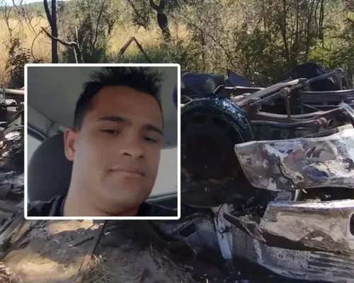 Motorista De 27 Anos Morre Carbonizado Em Grave Acidente Na BR 365 Em