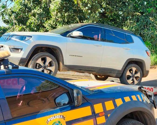 Prf Recupera Na Br Jeep Compass Furtado Em Nova Lima