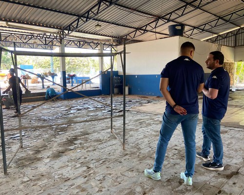 Obras do Centro de Treinamento da URT seguem na Vila Olímpica; veja o que será construído