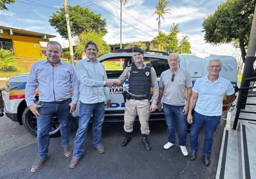 Sindicato Rural entrega nova patrulha para reforçar o policiamento no campo em Patos de Minas