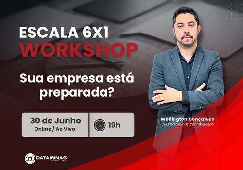 Fim da Escala 6x1: Dataminas promove workshop exclusivo para empresários se prepararem para a mudança