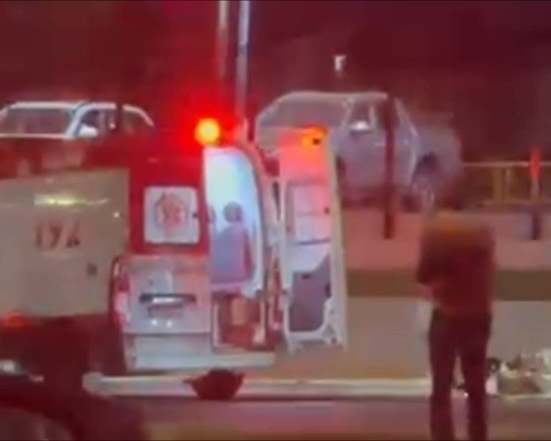 Vídeo mostra momento em que motociclista em fuga provoca grave acidente na avenida JK; veja