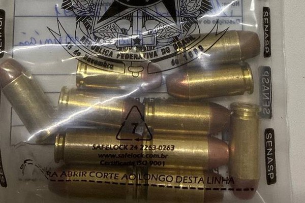 Jovem de 23 anos é preso com carregador e munições de calibre .40 após desacatar ordens policiais em Presidente Olegário