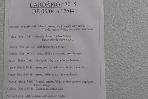 Falta de alimentos faz escolas de Patos de Minas mudarem o cardápio da merenda