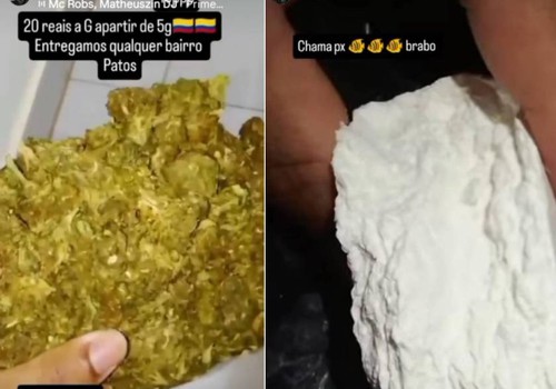 Audácia! Jovem é preso em condomínio por vender drogas com divulgação pelo Instagram