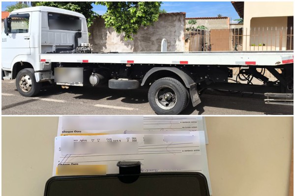 Homem que usava documentos e cheques falsos para comprar máquinas agrícolas é preso em Cruzeiro da Fortaleza