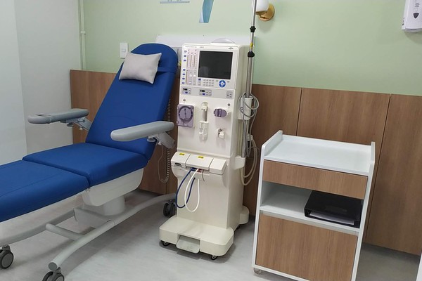 Com o que há de melhor em tecnologia, Hospital Vera Cruz inaugura novo espaço para Hemodiálise em Patos de Minas