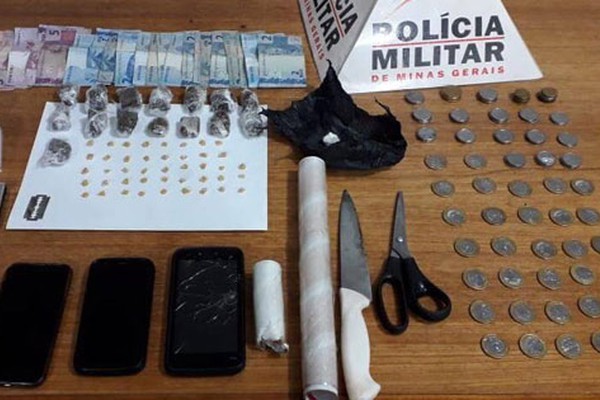 PM prende suspeito de usar menores para o tráfico de drogas em Monte Carmelo