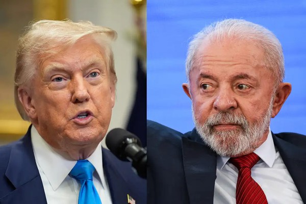 Lula conversa com Trump e pede fim de tarifaço a produtos brasileiros