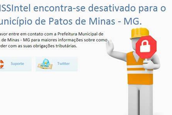 Prestadores de serviço de Patos de Minas estão impedidos de emitir Nota Fiscal