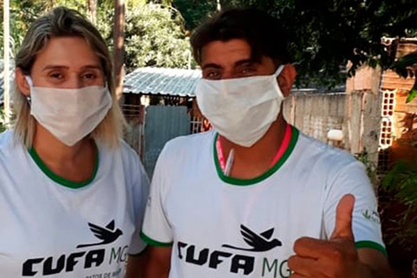 CUFA cadastra famílias afetadas pela pandemia e distribui cestas básicas em Patos de Minas