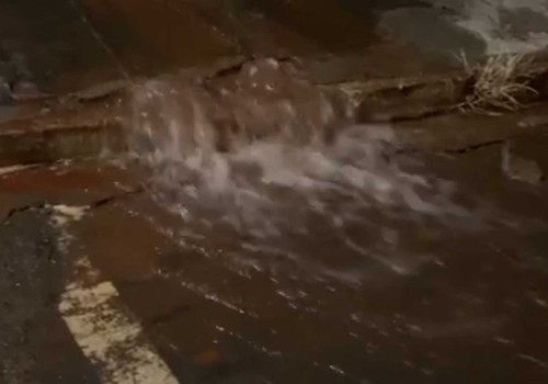 Vazamento pode afetar abastecimento de água em bairros de Patos de Minas; veja quais
