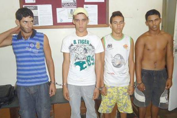 Acusados de assalto e tráfico de drogas são presos pela PM de Lagoa Grande