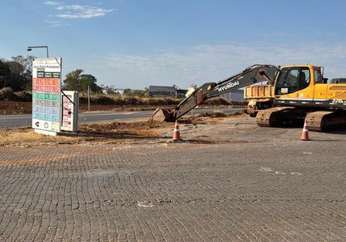 DER inicia obras de construção de trevos na MG-354 entre Presidente Olegário e Patos de Minas
