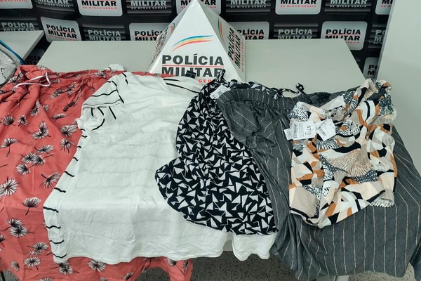Mulher de 50 anos é presa por furtar peças de roupas em loja de Patrocínio