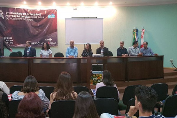 FPM promove Seminário de detecção do Câncer de Boca e anuncia parceria com a Prefeitura