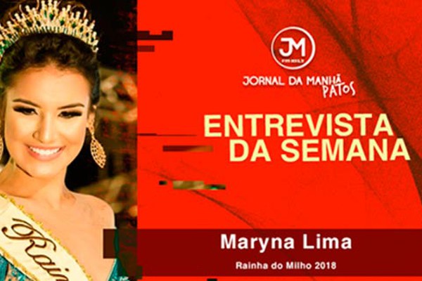 Com cinco títulos de beleza, nova Rainha do Milho Maryna Lima é entrevistada na Jovem Pan