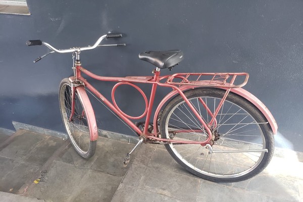 Polícia recupera bicicleta de estimação que havia sido furtada de idoso em Patos de Minas