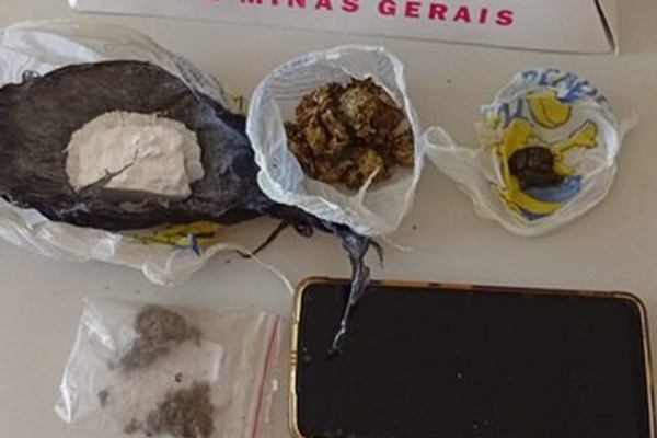 Polícia Militar apreende adolescente e prende motorista com drogas em Cruzeiro da Fortaleza