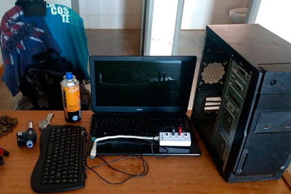 Universitário é preso com droga após tentar instalar vírus em 3 caixas eletrônicos para liberação de dinheiro
