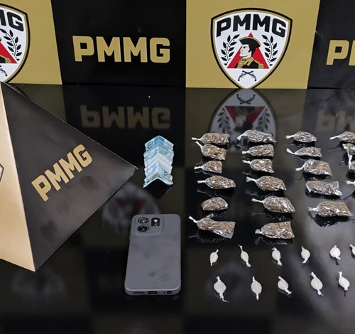 Homem é preso por extorsão e tráfico após ameaçar família de usuário em Rio Paranaíba