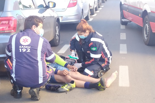 Motociclistas ficam feridos nos diversos acidentes durante o final de semana em Patos de Minas