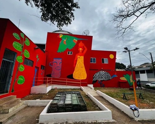 Arte nas Águas de Minas leva oficina de arte urbana e inclusão à Apae de Patos de Minas