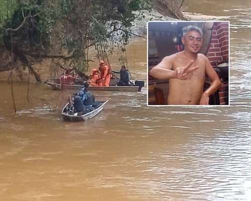 Corpo encontrado no Rio Paranaíba é identificado como de homem que estava desaparecido desde sábado