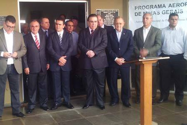 Vice Governador assina convênio de obras do Aeroporto de Patos de Minas