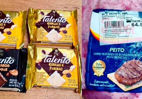 Homem é preso após furtar carnes e chocolates em supermercado em Patos de Minas