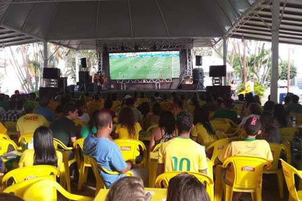Patenses se reúnem mais vez para torcer e vibrar para o Brasil