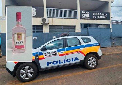 Homem esconde garrafa de gin na blusa, sai de hipermercado sem pagar, é preso e se arrepende