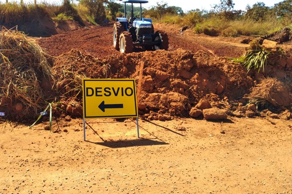 Prefeitura anuncia interdição de parte da estrada de Alagoas para seguimento de obras; veja desvio