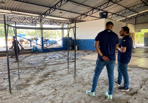 Obras do Centro de Treinamento da URT seguem na Vila Olímpica; veja o que será construído