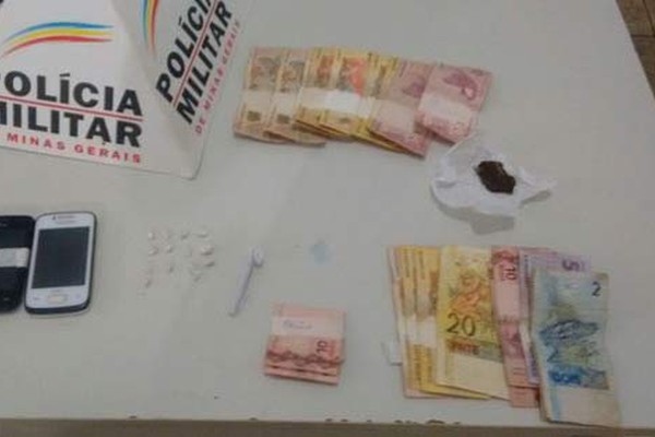 Três jovens são presos suspeitos de tráfico de drogas na cidade de Lagoa Grande