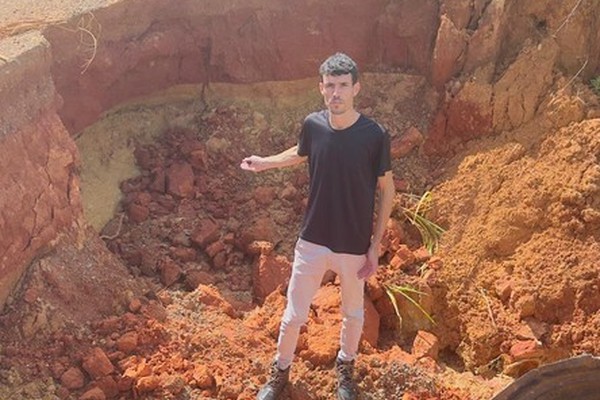 Cratera se abre na BR 352 e dificulta o trânsito entre o distrito de Alagoas e a BR 365 em Patos de Minas