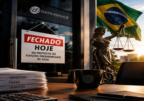 Escritório de contabilidade fecha hoje em protesto às eleições presidenciais de 2026