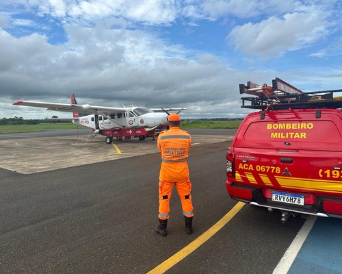 Sobrevivente de grave acidente com dois mortos na BR 365 é levado de avião para Alagoas