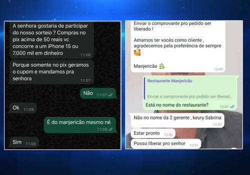 Estelionatários se passam por restaurante e aplicam golpes em Patos de Minas