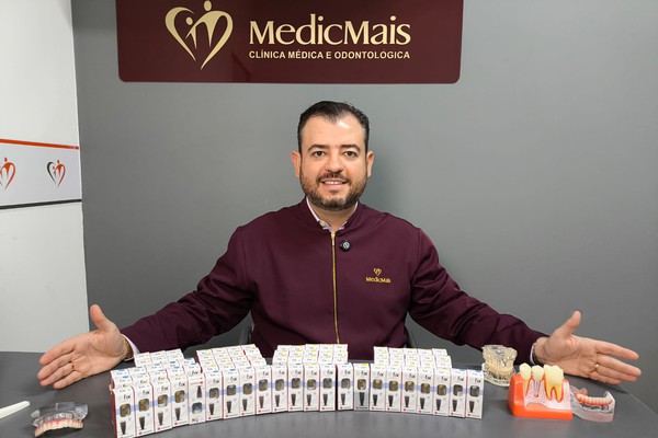 40% e em até 40X no boleto. Dentista realiza semana do Consumidor. Confira Condições