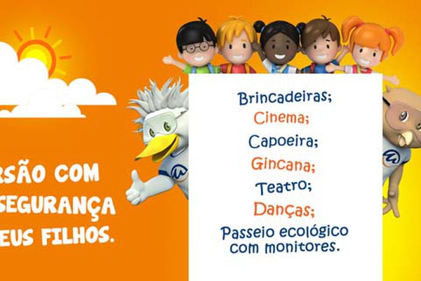 Unipam promove Colônia de Férias e promete levar diversão para crianças durante o mês de janeiro