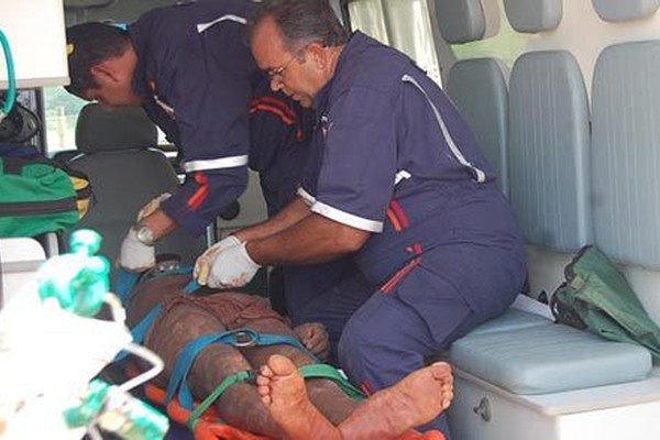 Homem resgatado de cisterna com grave ferimento na cabeça morre no Hospital