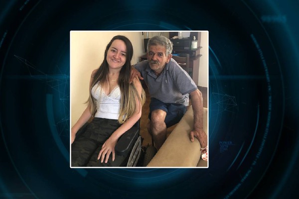 Filha pede ajuda para tratamento do pai com câncer no pulmão em Patos de Minas