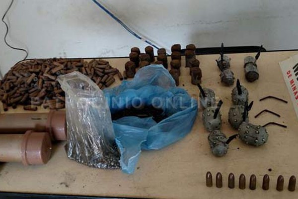 Polícia Militar apreende farto material para fabricação de explosivos em Patrocínio