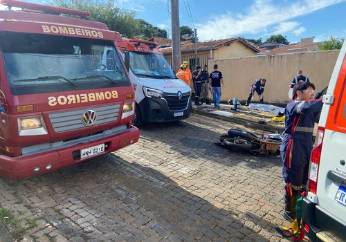 Motociclista morre em grave acidente no bairro Cristo Redentor, em Patos de Minas