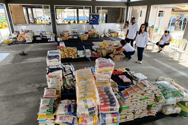 Torneio de futebol solidário arrecada mais de 4 toneladas de alimentos em Lagoa Formosa