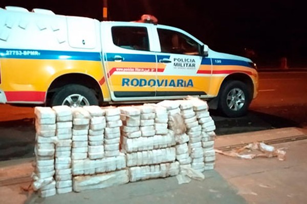 Transportador de passageiros de Patos de Minas é preso com a filha em Uberaba com 165 quilos de crack