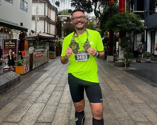 Patense supera a obesidade e se torna um “Mega Finisher” após completar maratonas em cinco países