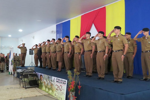 Polícia Militar homenageia policiais que se destacaram durante o ano em Patos de Minas